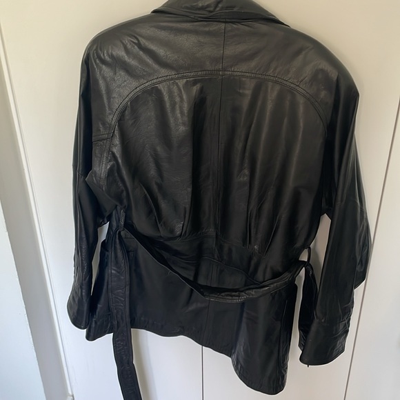 Oversized Leather jacket - Picture 8 of 9